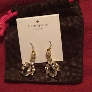 Kate Spade ♠️ crystal dangling earrings
